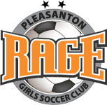 Pleasanton Rage W logo